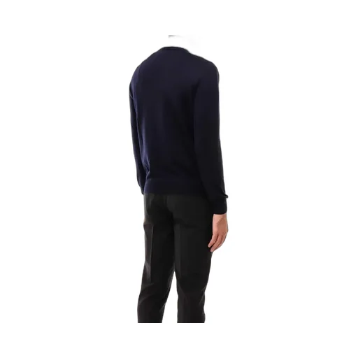 Button-Front Wool Cardigan