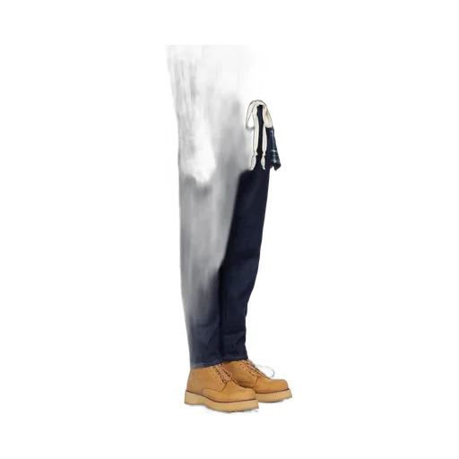 Drawstring Waist Jeans