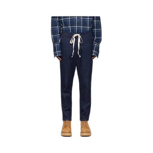Drawstring Waist Jeans