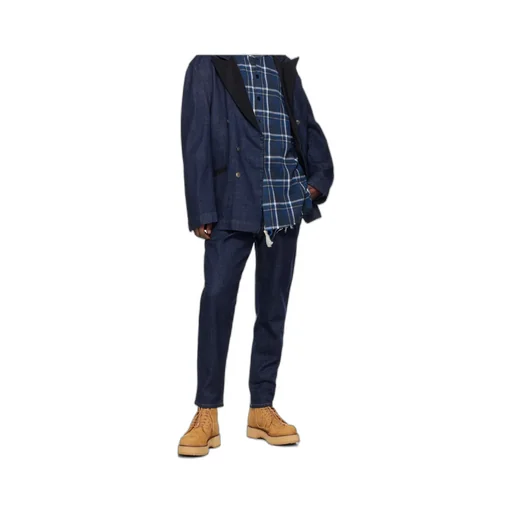 Drawstring Waist Jeans