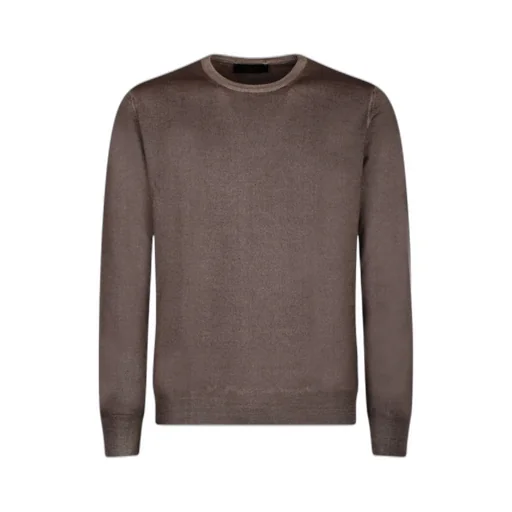 Round Neck Wool Sweater