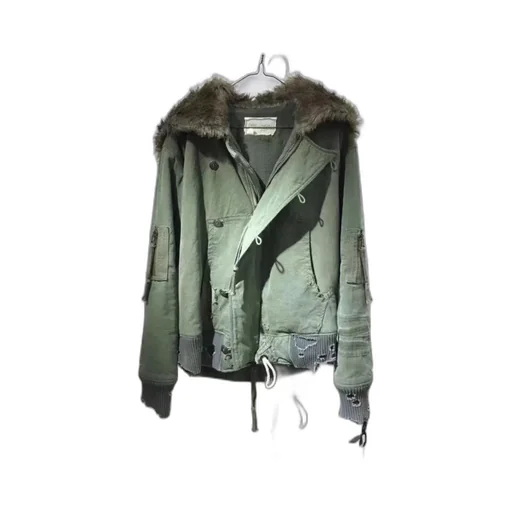 Furry Collar Casual Jacket