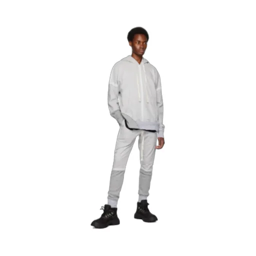 Splice Drawstring Waist Sweatpants