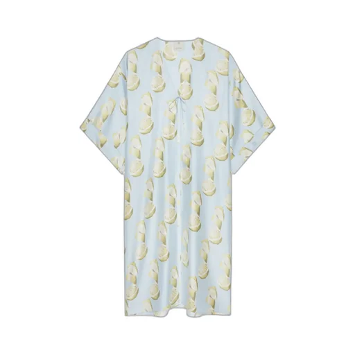 Printed Kaftan In Silk