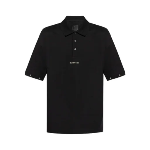 Logo Embroidered Short-Sleeved Polo Shirt