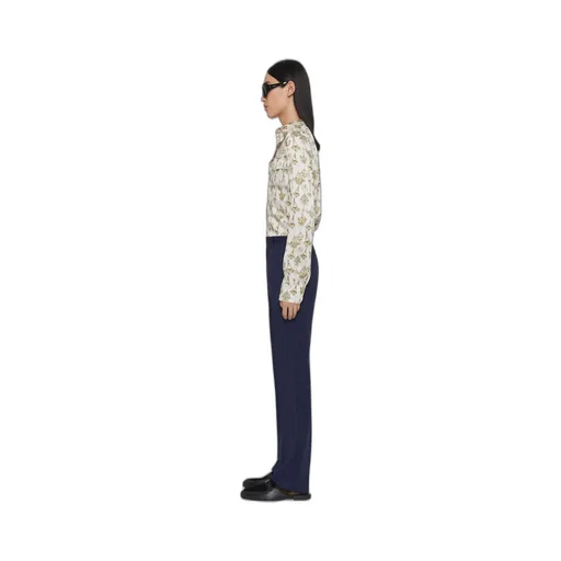 Chandelier Printed Long-Sleeved Shirt