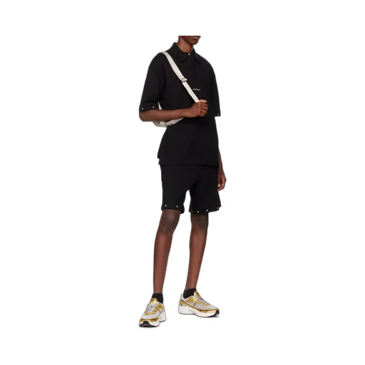 Logo Embroidered Short-Sleeved Polo Shirt