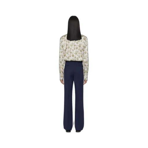 Chandelier Printed Long-Sleeved Shirt