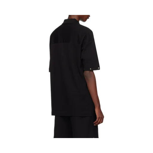 Logo Embroidered Short-Sleeved Polo Shirt
