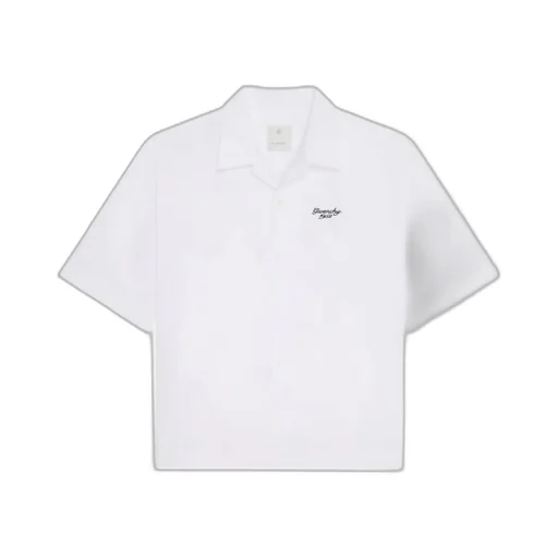 Logo Embroidered Short-Sleeve Shirt