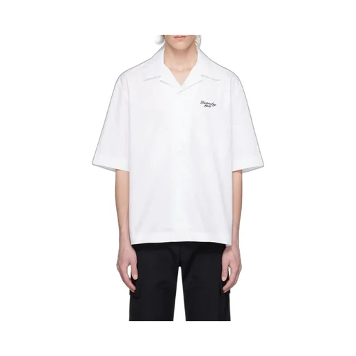 Logo Embroidered Short-Sleeve Shirt