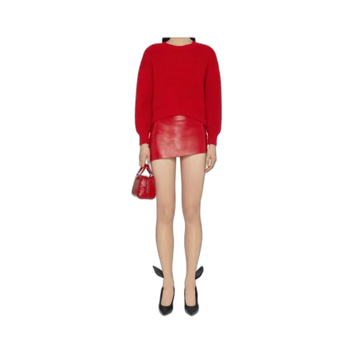 Asymmetric Mini Skirt