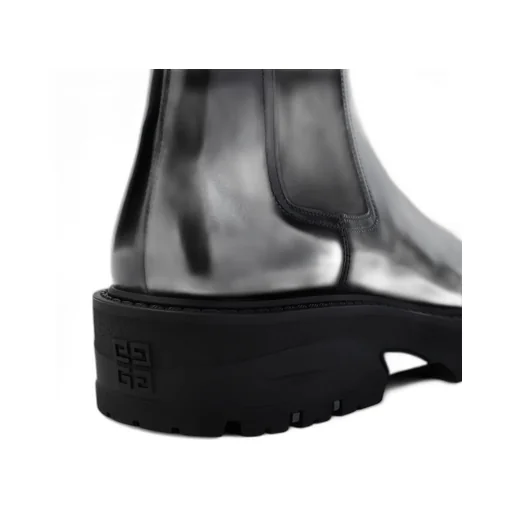 4G Debossed Chelsea Boots