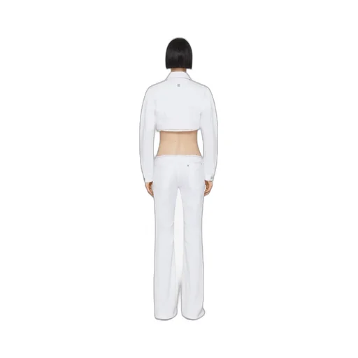 Low-Rise Flared Jeans