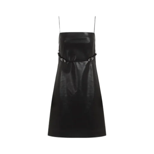 Voyou Leather Mini Dress