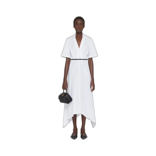 Voyou Asymmetric Midi Dress