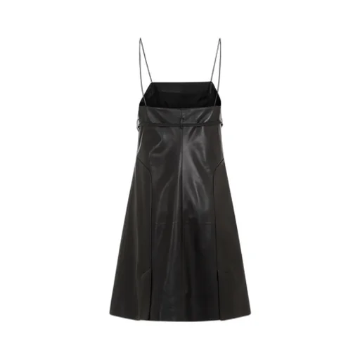 Voyou Leather Mini Dress