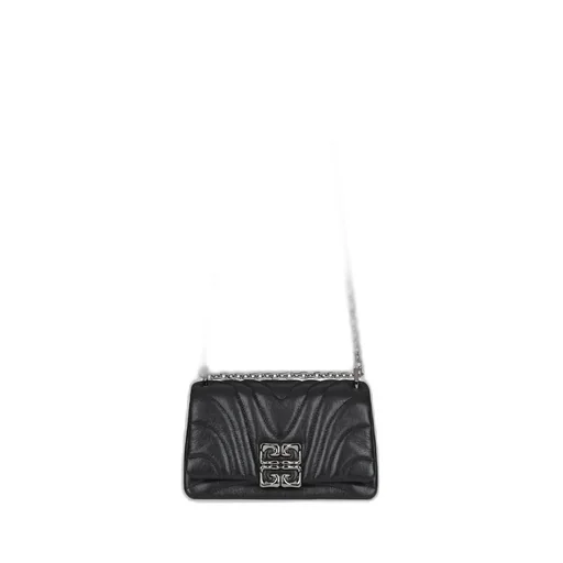 Small 4G Plaque Quilted Shoulder Bag