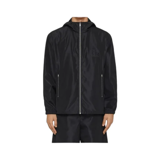 4G Emblem Zip-Up Windbreaker