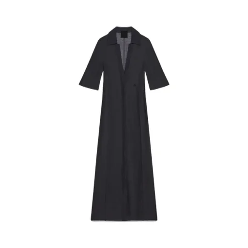 Dress In Silk And Linen