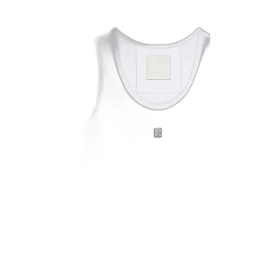 4G Plaque Ribbed-Knit Tank Dress