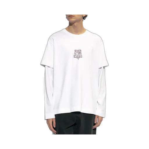 Graphic Printed Long-Sleeve T-Shirt