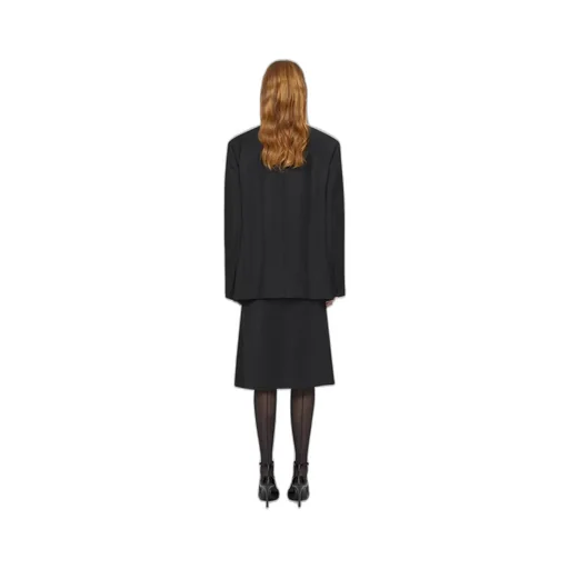 Oversized Double-Breasted Jacket