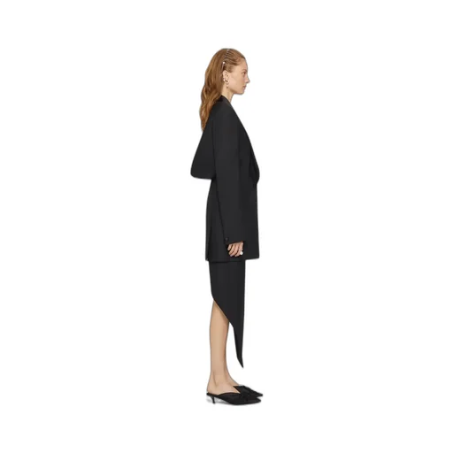 4G Pattern Draped Blazer
