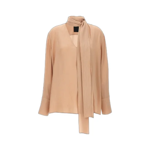 Pussy Bow Long-Sleeved Blouse
