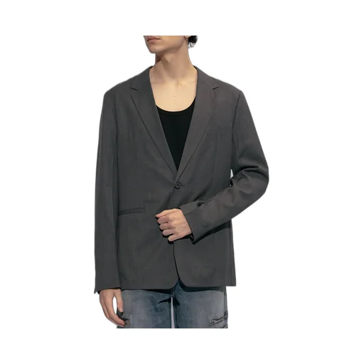 Single-Breasted Tailored Blazer
