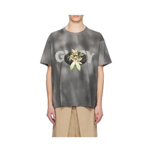 T-Shirt With Round Neck And Short Sleeves