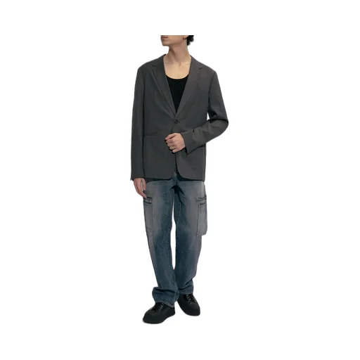 Single-Breasted Tailored Blazer