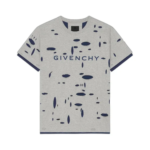 Distressed Crewneck T-Shirt