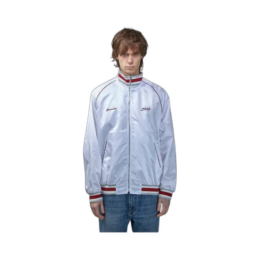 Logo Embroidered Bomber Jacket