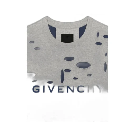 Distressed Crewneck T-Shirt