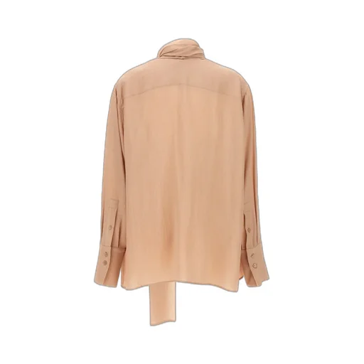 Pussy Bow Long-Sleeved Blouse