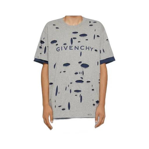 Distressed Crewneck T-Shirt