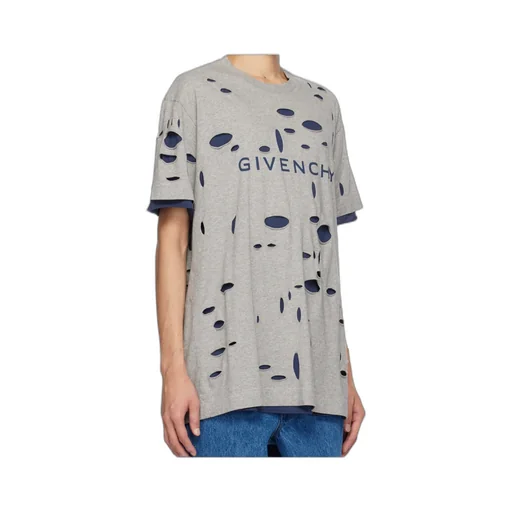 Distressed Crewneck T-Shirt