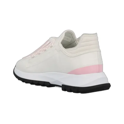 Zip Detailed Lace-Up Sneakers