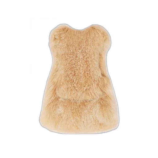 Fur Sleeveless Jacket