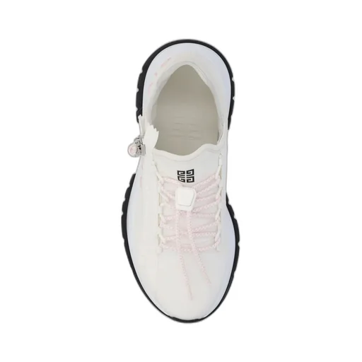 Zip Detailed Lace-Up Sneakers