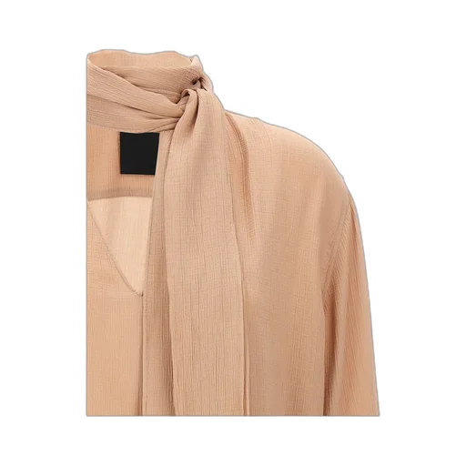 Pussy Bow Long-Sleeved Blouse