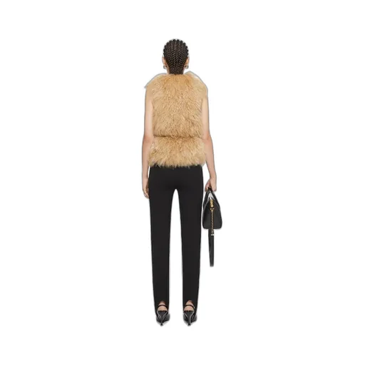 Fur Sleeveless Jacket