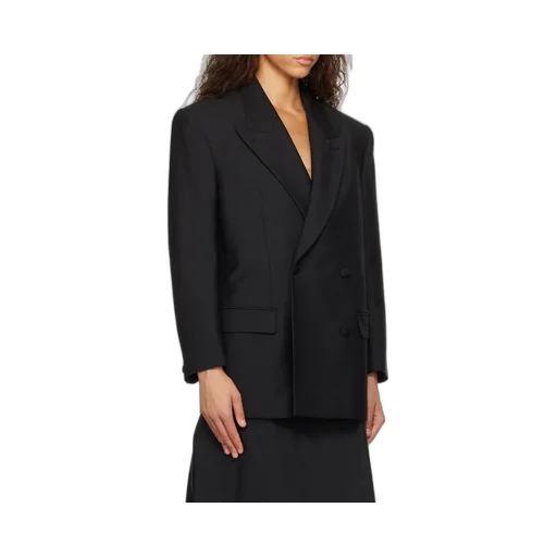 Oversized Double-Breasted Jacket