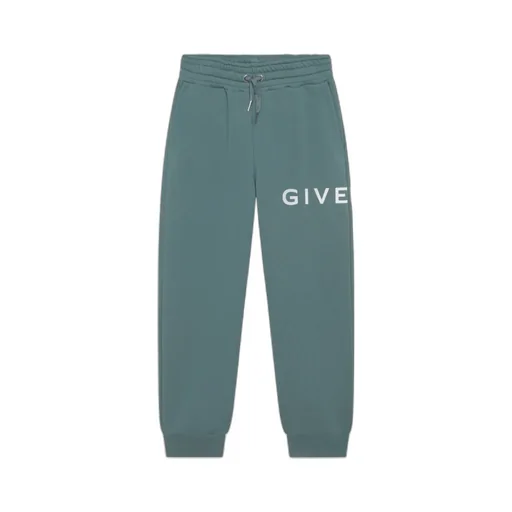 Logo Printed Drawstring Trousers