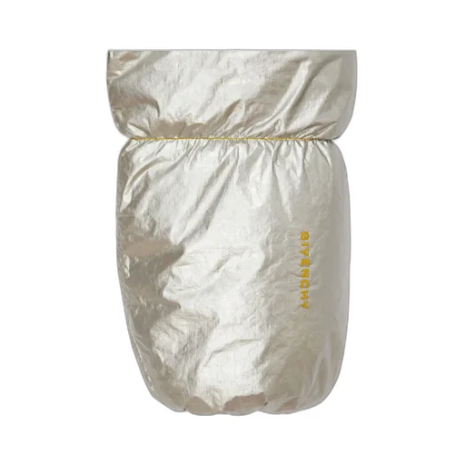 Laminated Hooded Zip-Up Puffer Jacket