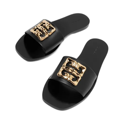 4G Plaque Slippers