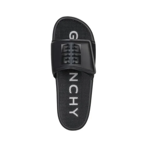 4G Emblem Flat Sandals