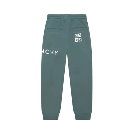 Logo Printed Drawstring Trousers