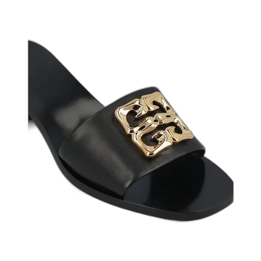 4G Plaque Heeled Sandals